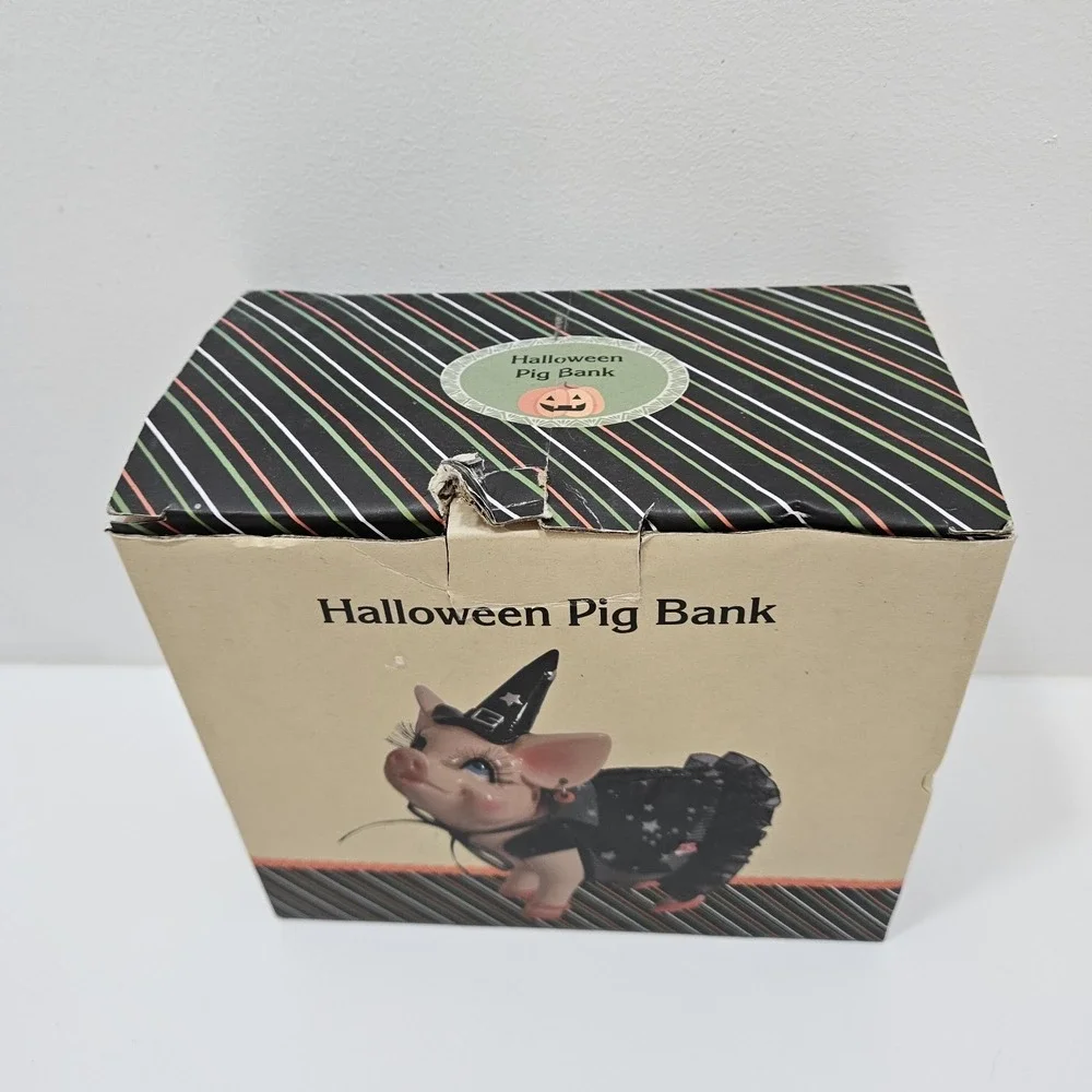 Cracker Barrel Halloween Pig Bank